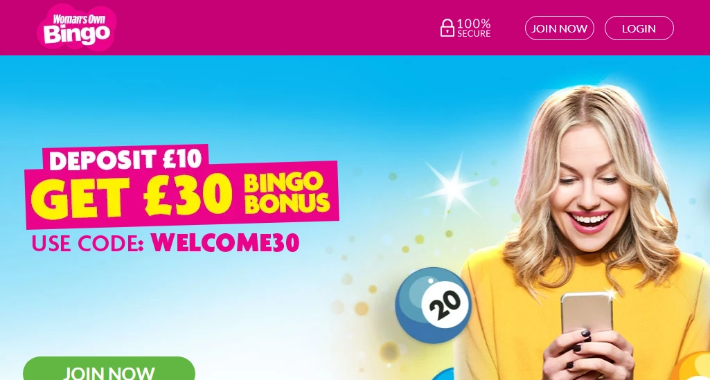 Womans Own Bingo Casino